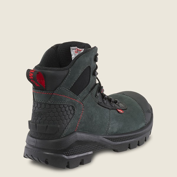 Red Wing Safety Boots Navy/Black - Mens Crv™ - 6-inch Toe - 3157-XGVCH